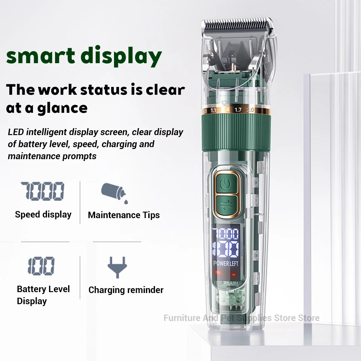 Cat Dog Hair Clipper Electrical Professional Hair Clipper for Pets