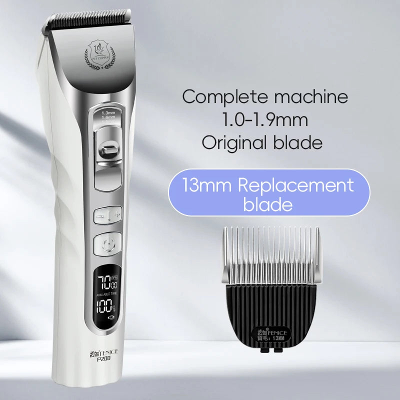 Dog Grooming Clippers Rechargeable Haircut Shaver for Trimming Salon