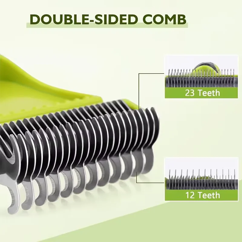 Pet Comb and Grooming Hair Brush