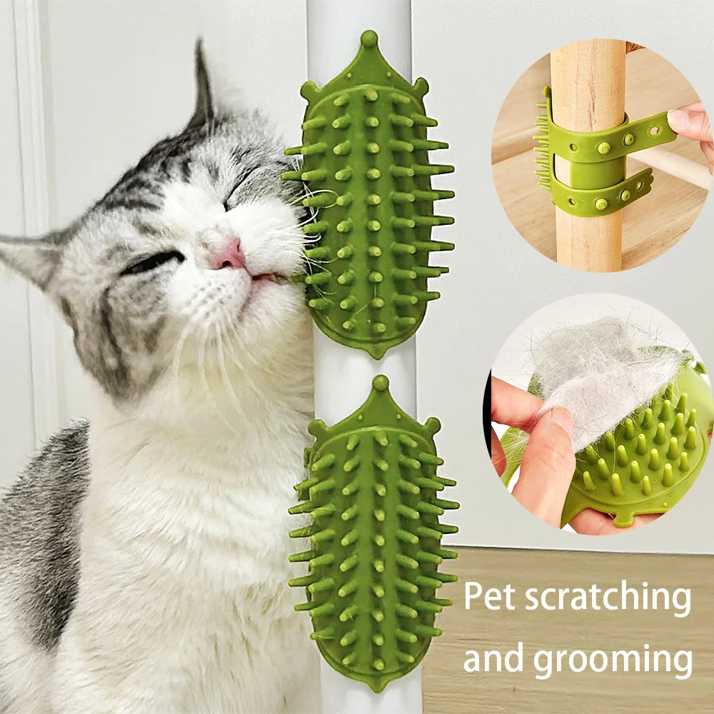 2/1Pcs Pet Cat Hair Removal Massage Comb