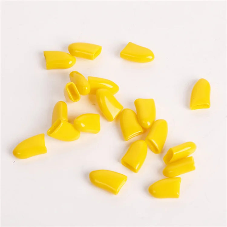 Soft Paws Nail Protector Cover With Free Adhesive Glue