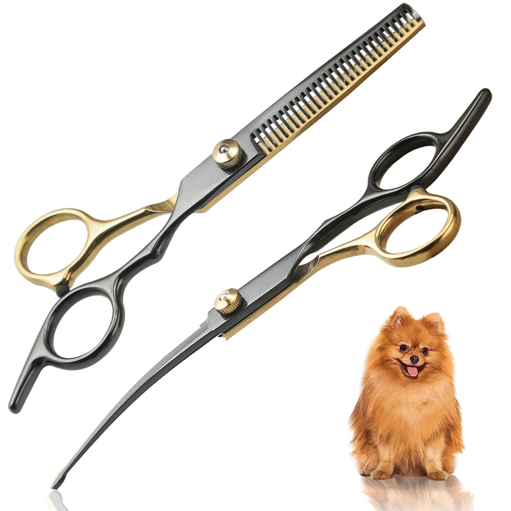 Professional Pet Grooming Scissors Stainless Steel