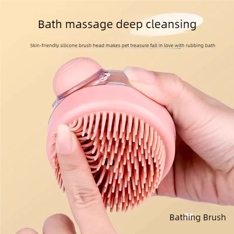Soft Silicone Massager Shower Gel Bathing Brush