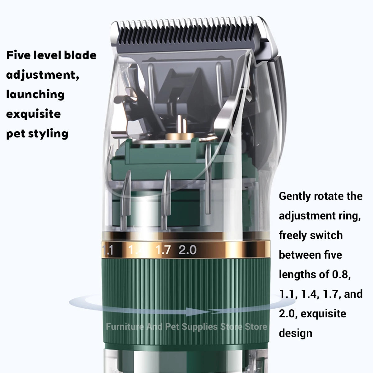Cat Dog Hair Clipper Electrical Professional Hair Clipper for Pets