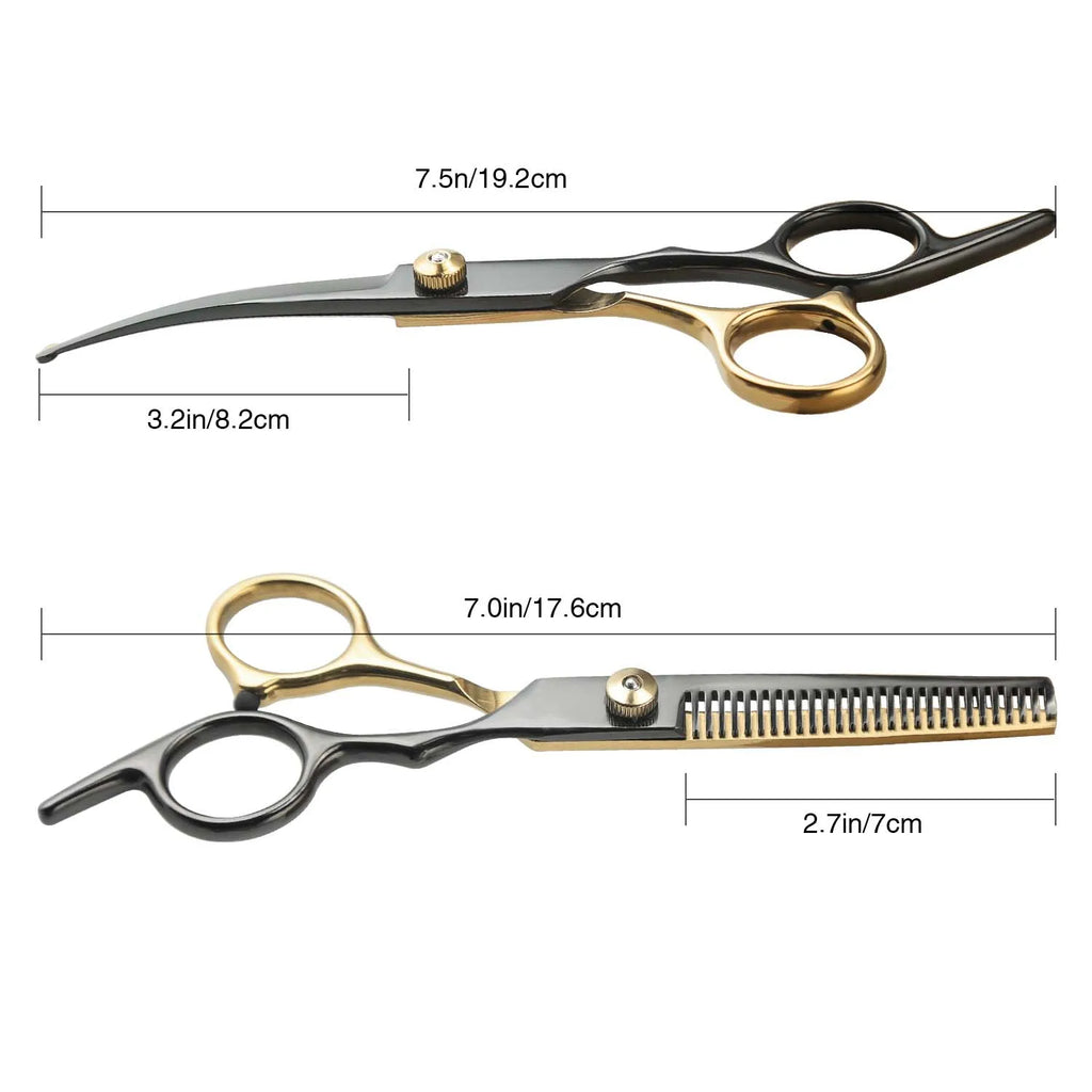 Professional Pet Grooming Scissors Stainless Steel