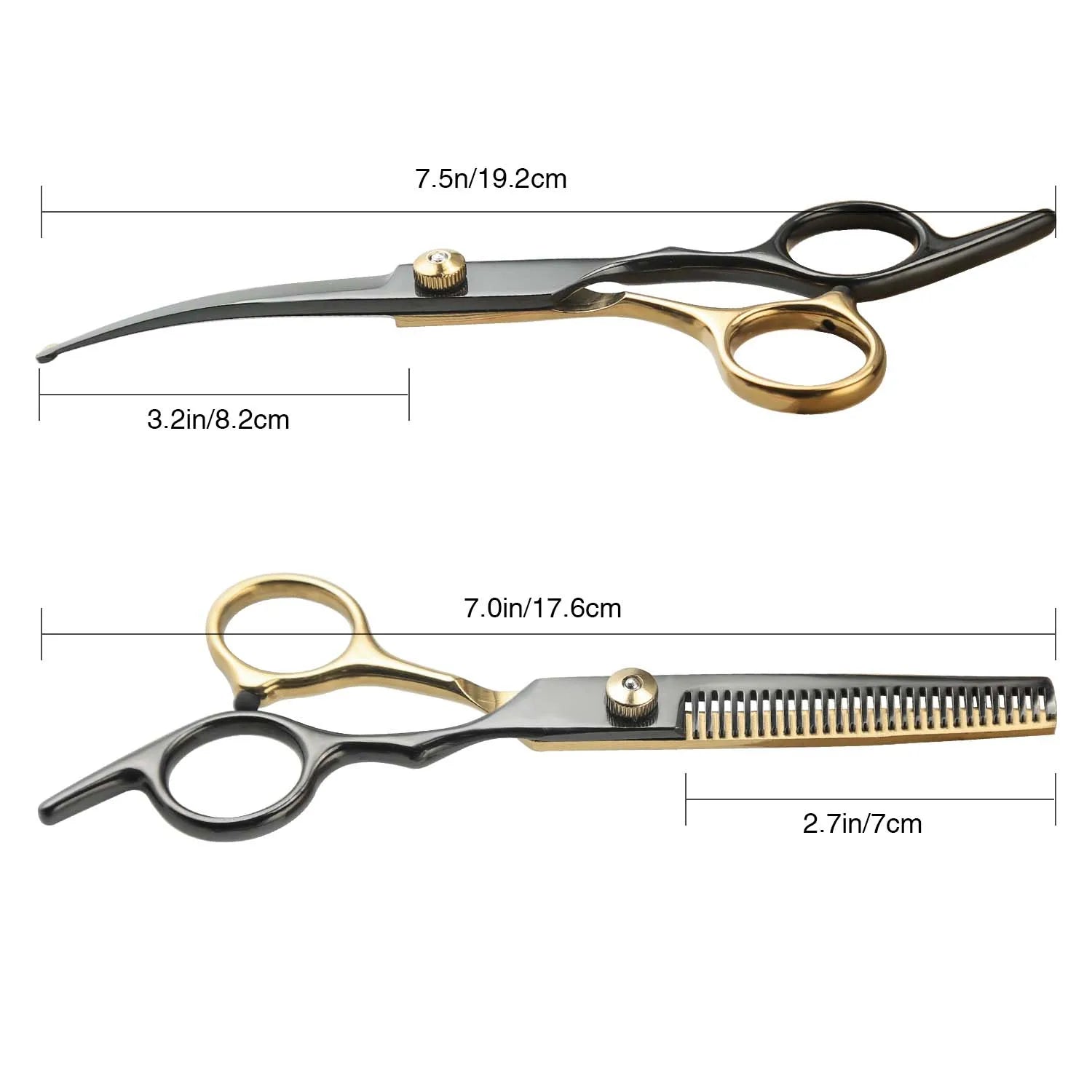 Professional Pet Grooming Scissors Stainless Steel