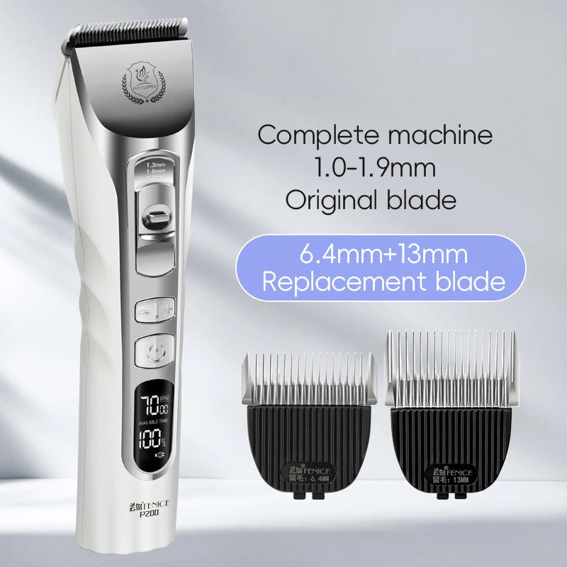 Dog Grooming Clippers Rechargeable Haircut Shaver for Trimming Salon