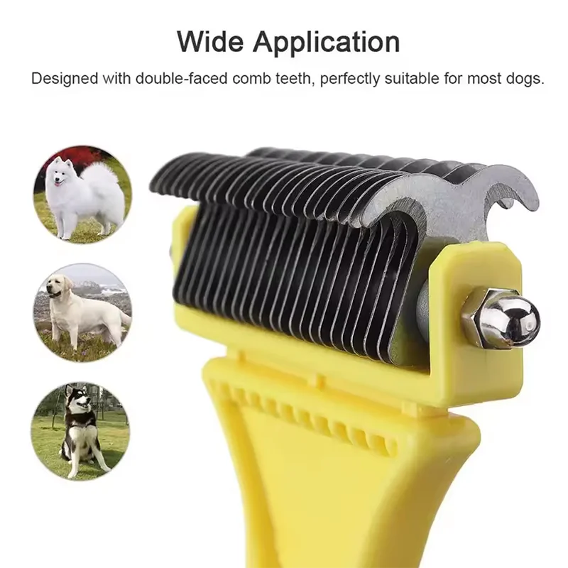 Pet Comb and Grooming Hair Brush