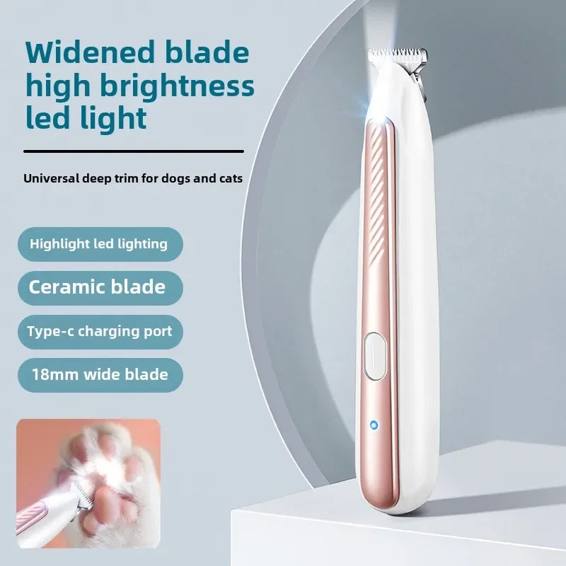 Smart Waterproof Pet Hair Shaver Electric Clipper